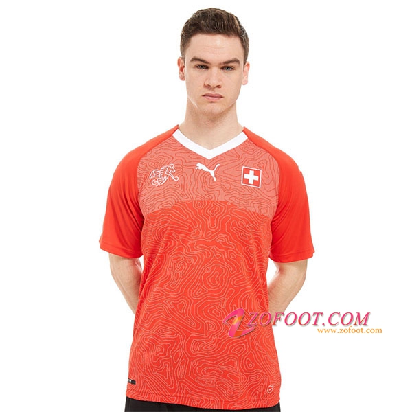 Maillot Equipe Foot de Suisse 2018/2019 Domicile