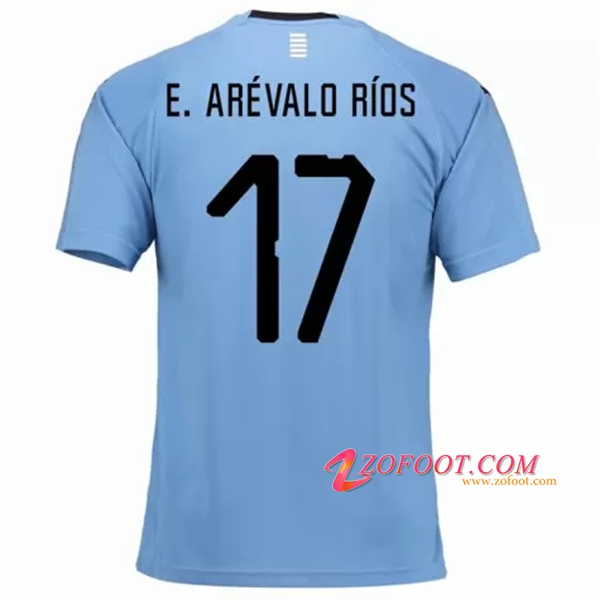 Maillot Equipe Foot de Uruguay (E.Arévalo Ríos 17) 2018/2019 Domicile