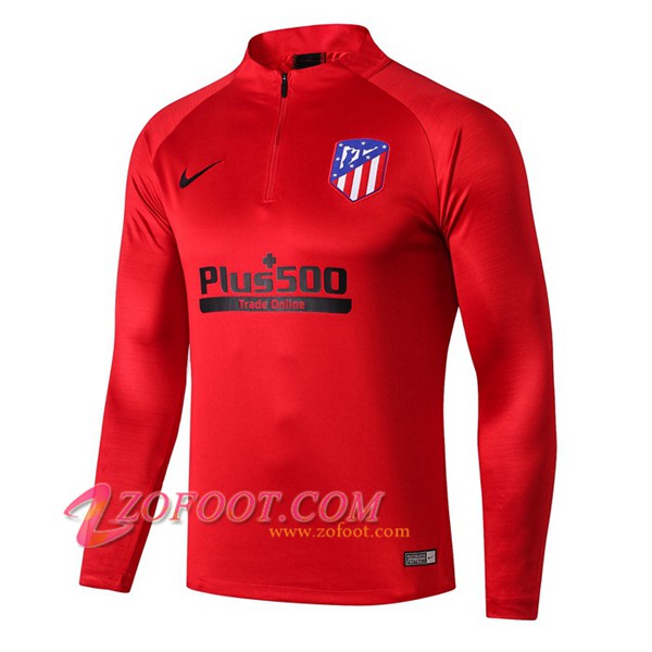 Sweatshirt Training Atletico Madrid Rouge 2019/2020