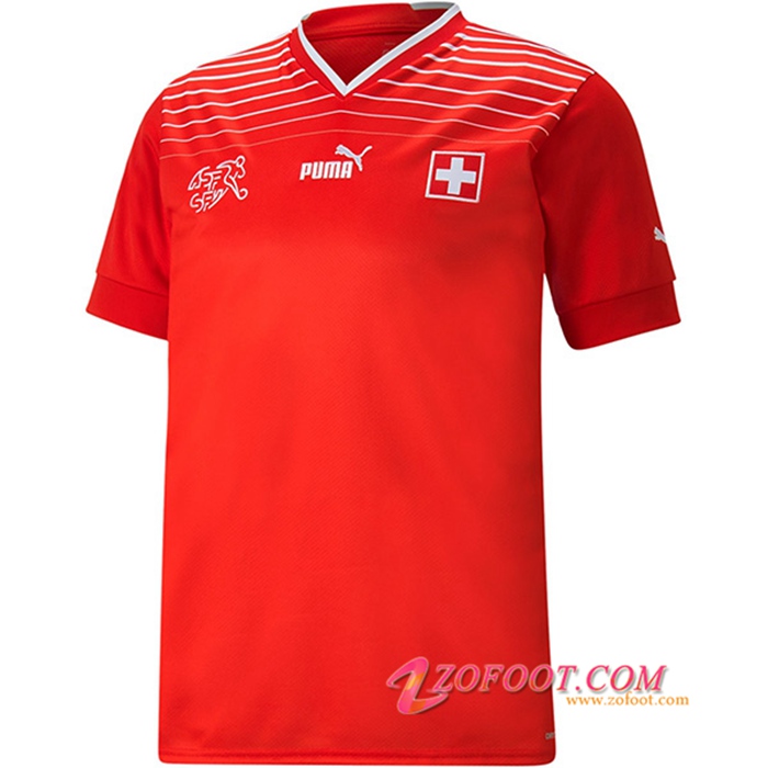 Nouveau Maillot Equipe Foot Suisse Domicile 2022/2023