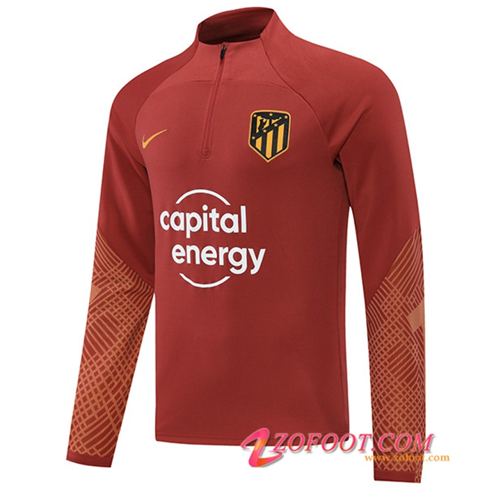 Sweatshirt Training Atletico Madrid Brune 2022/2023