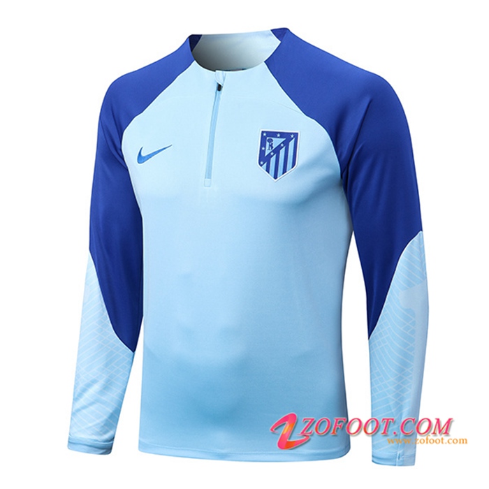 Sweatshirt Training Atletico Madrid Bleu 2022/2023