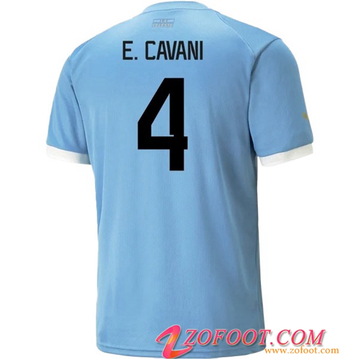 Maillot Equipe Foot Uruguay (R.ARAUJO #4) 2022/2023 Domicile