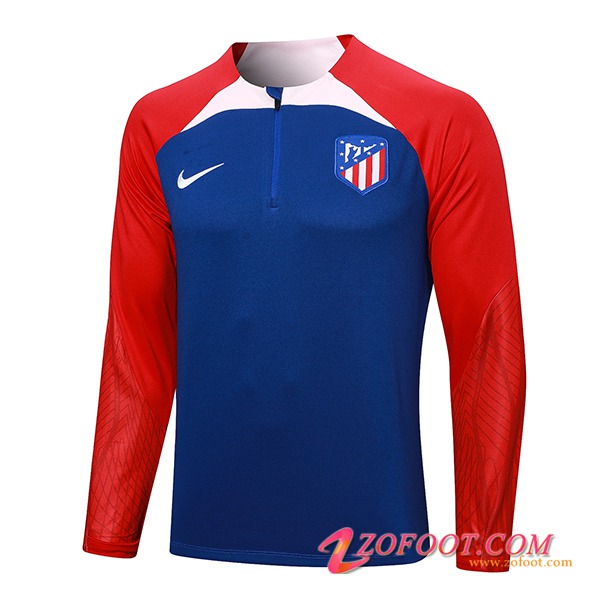 Sweatshirt Training Atletico Madrid Bleu 2023/2024