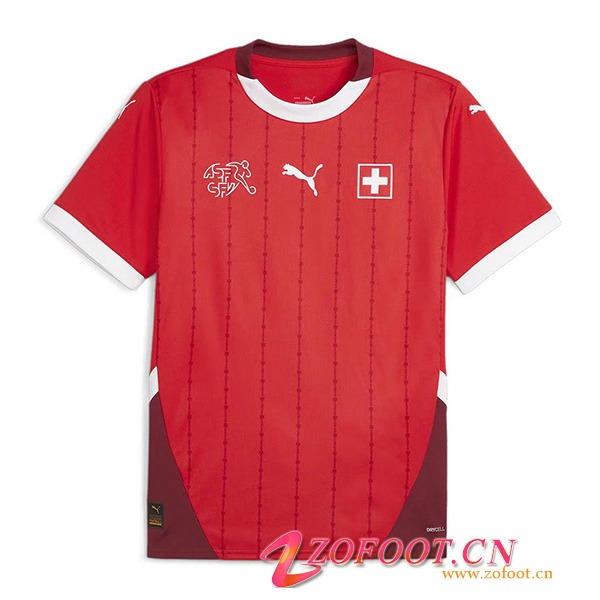 Maillot Equipe Foot Suisse Domicile 2024/2025