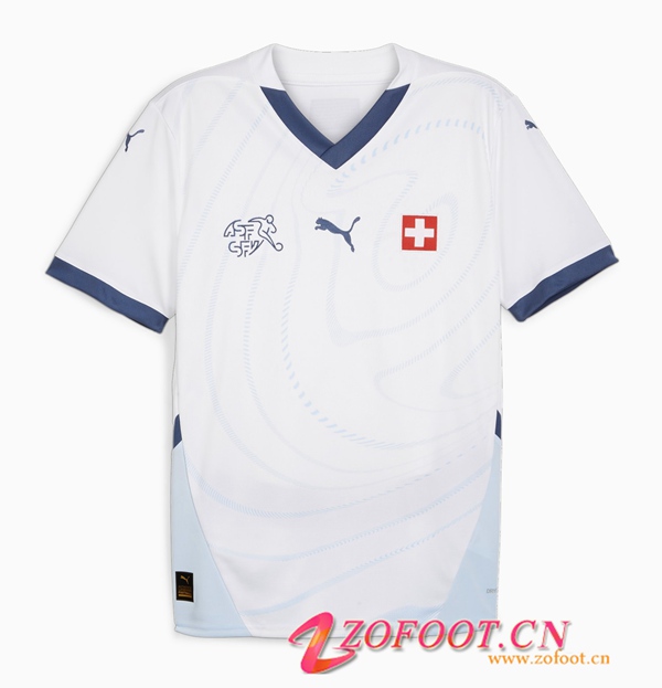 Maillot Equipe Foot Suisse Exterieur 2024/2025